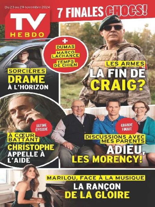 Title details for TV Hebdo by TVA Publications Inc. - Available